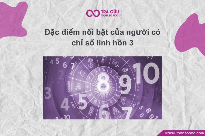 Chỉ số Linh hồn 3 (Soul Urge Number 3) có những đặc điểm nội tâm và hành vi nổi bật Chỉ số Linh hồn 3 (Soul Urge Number 3) có những đặc điểm nội tâm và hành vi nổi bật