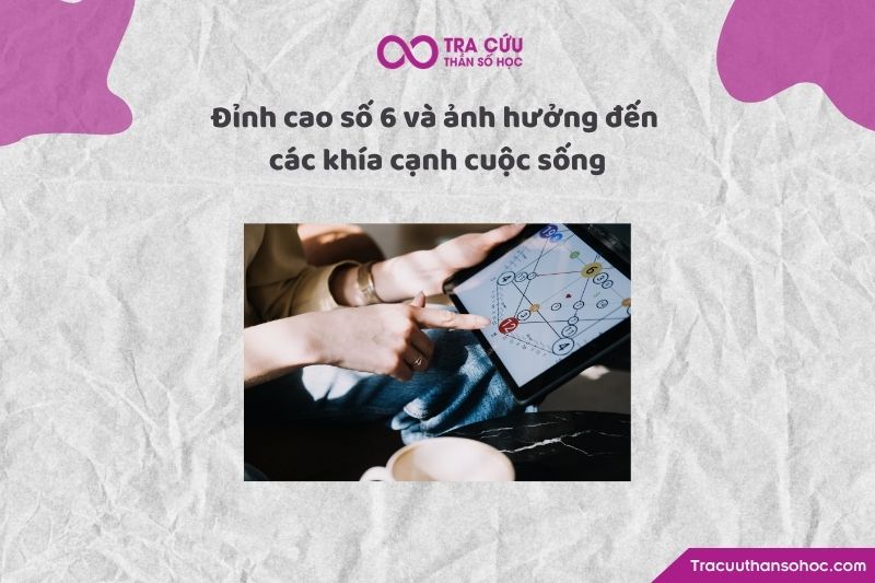 Năng lượng của số 6 mang tính nuôi dưỡng, che chở và đầy tính nghệ thuật. Nó không thúc đẩy bạn "chiến đấu" như số 1 hay số 8 Năng lượng của số 6 mang tính nuôi dưỡng, che chở và đầy tính nghệ thuật. Nó không thúc đẩy bạn "chiến đấu" như số 1 hay số 8