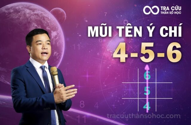 Mũi tên 456 trong thần số học là gì? Ý nghĩa mũi tên ý chí như thế nào?