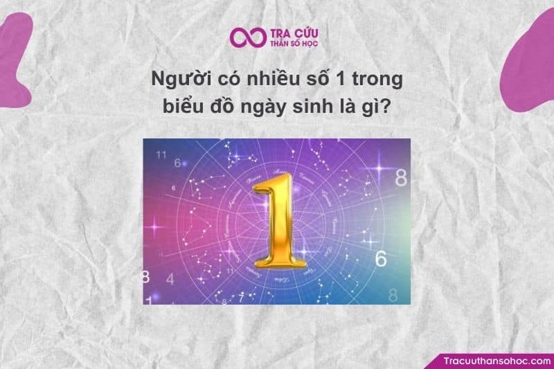 Số 1 trong biều đồ ngày sinh là đại diện cho cái tôi, sự tự chủ và cách bạn diễn đạt bản thân ra thế giới. Số 1 trong biều đồ ngày sinh là đại diện cho cái tôi, sự tự chủ và cách bạn diễn đạt bản thân ra thế giới.
