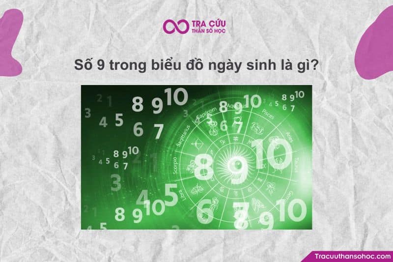 Số 9 trong biểu đồ ngày sinh là gì? Số 9 trong biểu đồ ngày sinh là gì?