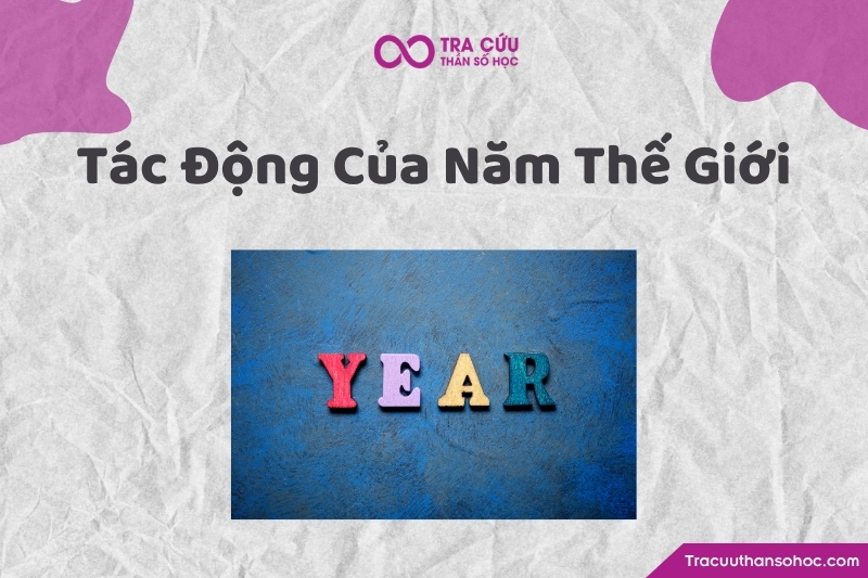 Tác động của năm thế giới tới thần số học số 3 Tác động của năm thế giới tới thần số học số 3