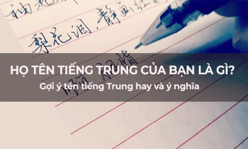 Gợi ý 300+ tên tiếng Trung cho con ý nghĩa hưởng phúc khí trọn đời 1 ten tieng trung 4 min
